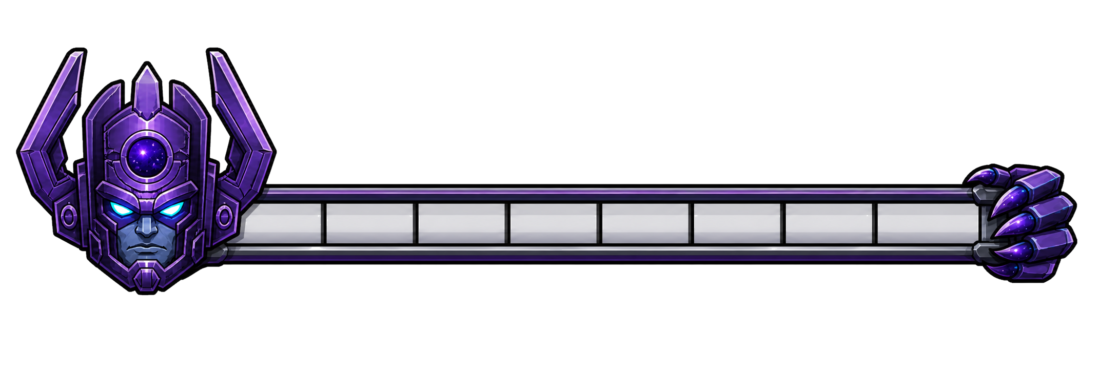 Boss HP bar UI asset
